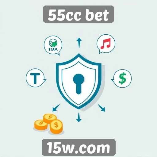 Recursos de segurança no site 55cc bet
